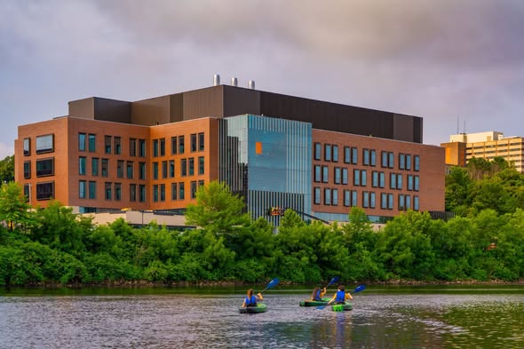 UW-Eau Claire Science & Health Sciences Building, Eau Claire WI; toilet partitions & accessories; GC Miron Construction